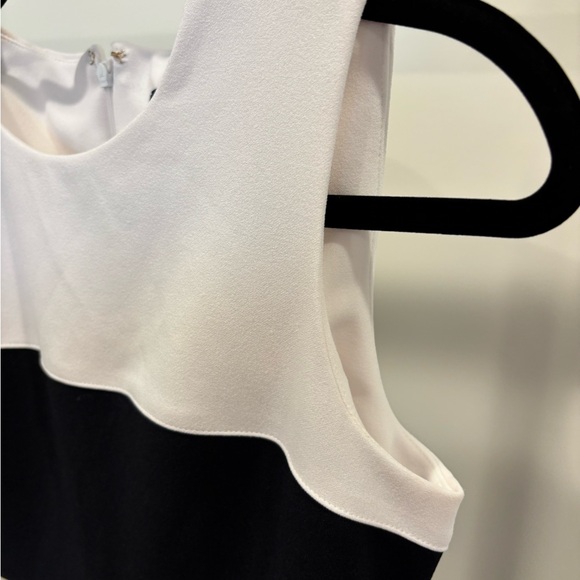 Tommy Hilfiger Black, White, and Cream Mini Dress - Picture 5 of 9